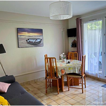 Cabourg, Appartement Plain Pied Avec Terrasse Acces Direct A La Plage 외부 사진