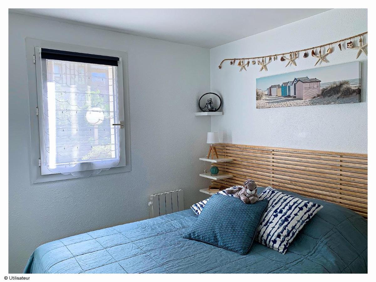 Cabourg, Appartement Plain Pied Avec Terrasse Acces Direct A La Plage 외부 사진